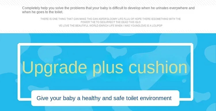 Baby Toilet Seat Child Safety Seat Child with Hand-held Toilet Seat Outdoor Travel Training Baby Toilet Cushion